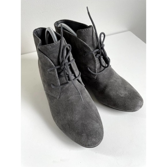 Nine West Wedge Boots size 10 Gray Color - Picture 4 of 8